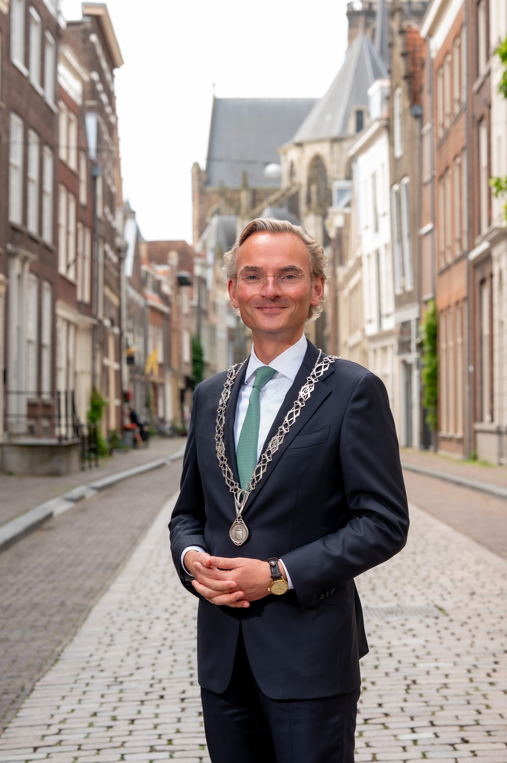 Foto burgemeester N. Mol