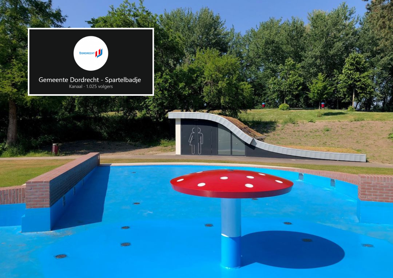 Spartelbadje WhatsAppkanaal