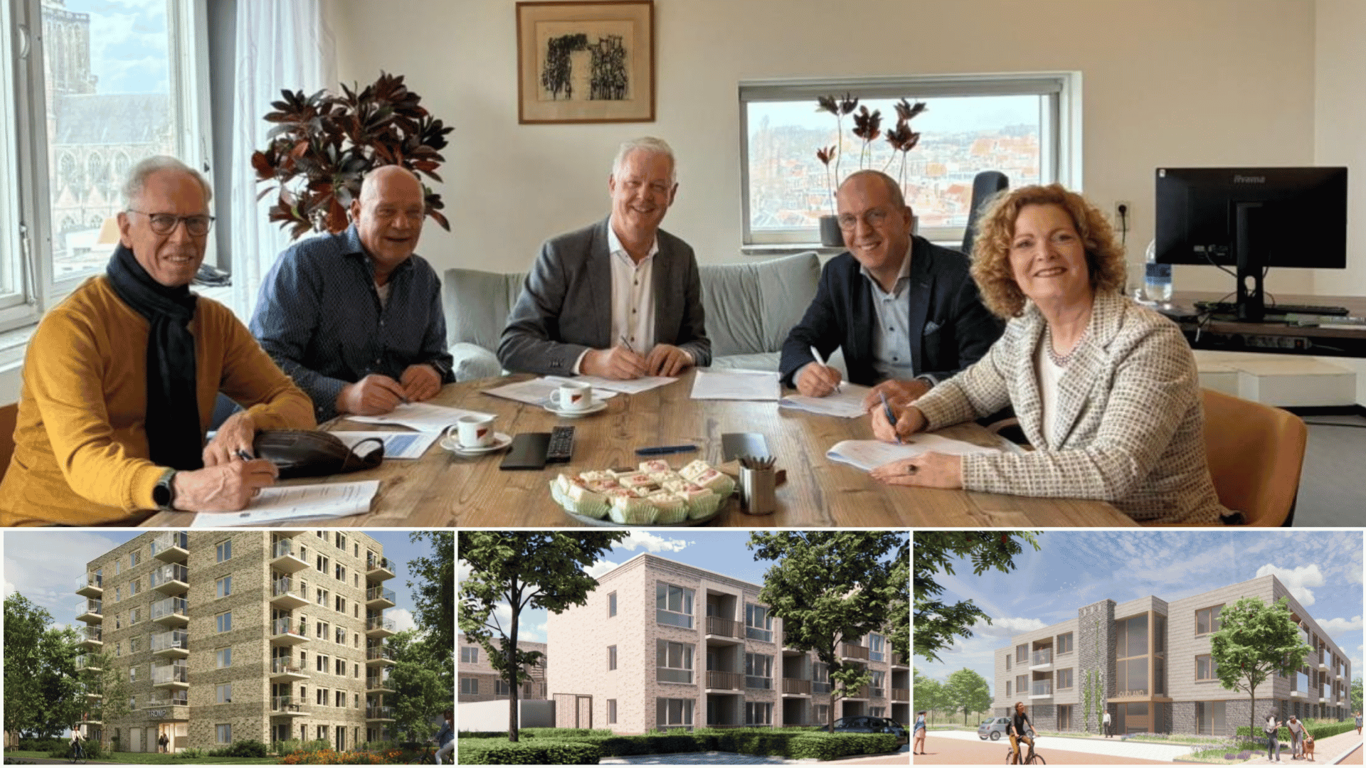 Prestatieafspraken sociale huur gemeente Dordrecht, Woonbron, Trivire en huurdersorganisaties