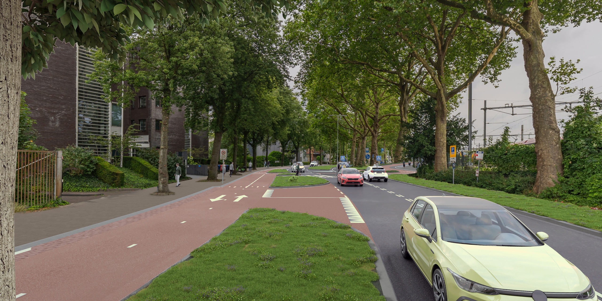 Burgemeester de Raadsingel Nieuwe inrichting