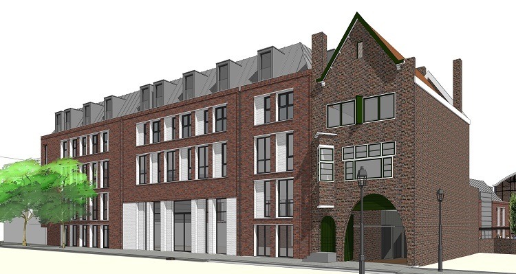 Zo komt het hotel aan het Vrieseplein eruit te zien