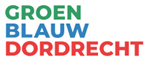 Logo groenblauw Dordrecht