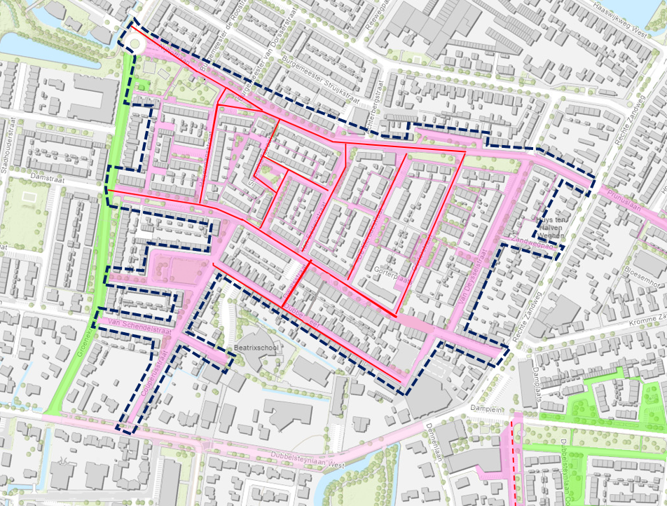 Projectgebied Oranjekwartier