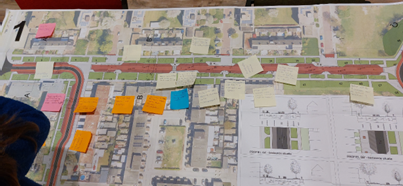 Voorbeeld van wensen en opmerkingen vorige ontwerp