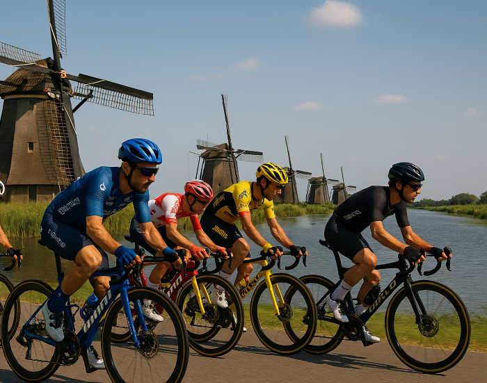 Wielrenners Tour of Holland