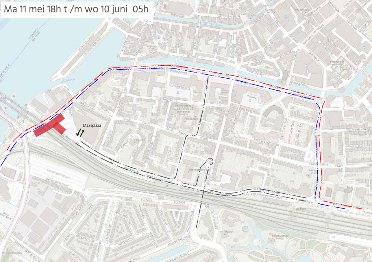 Burg de Raadtsingel Fase 1c Werk aan de Weg