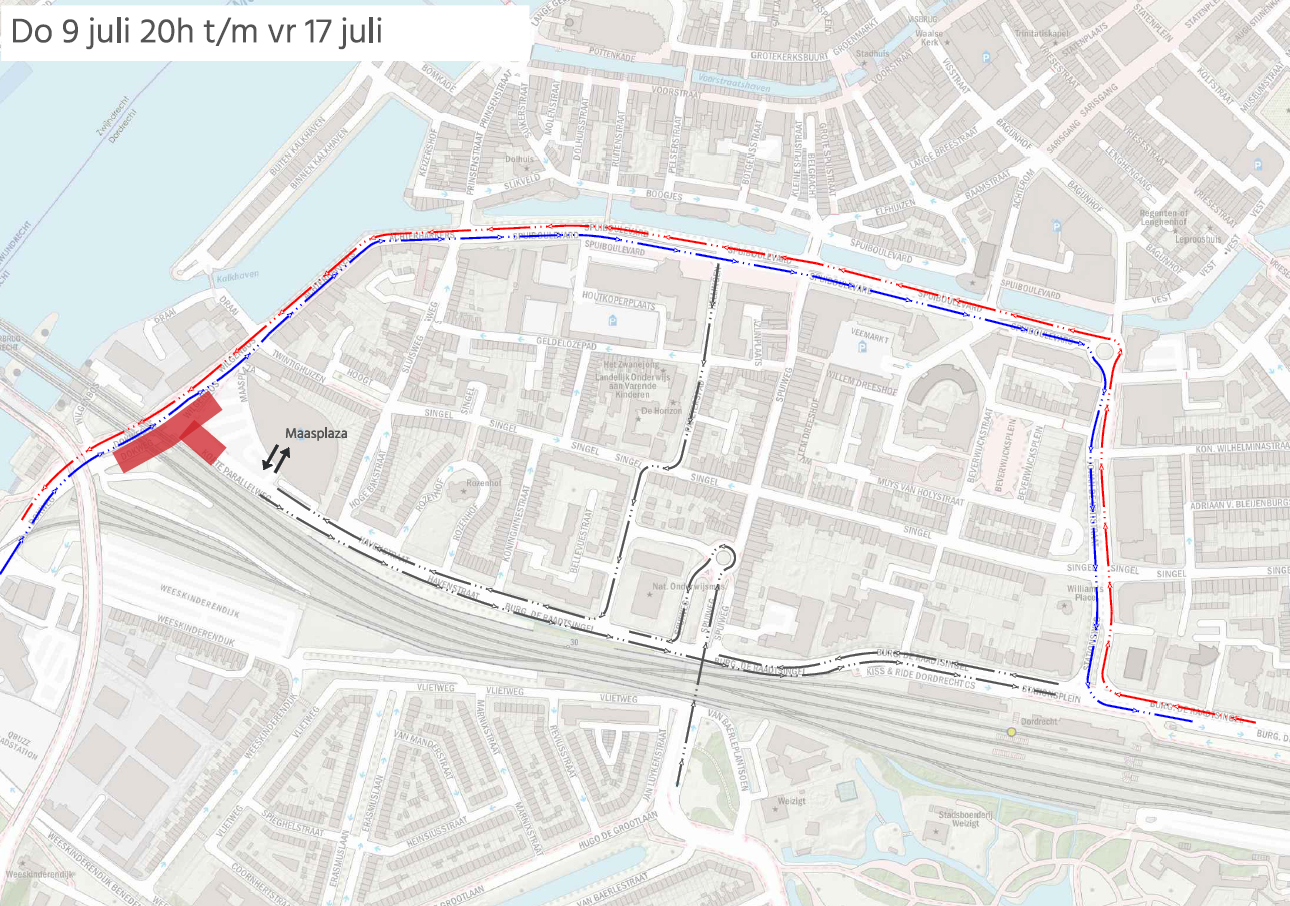 Burg de Raadtsingel Fase 3 Werk aan de Weg