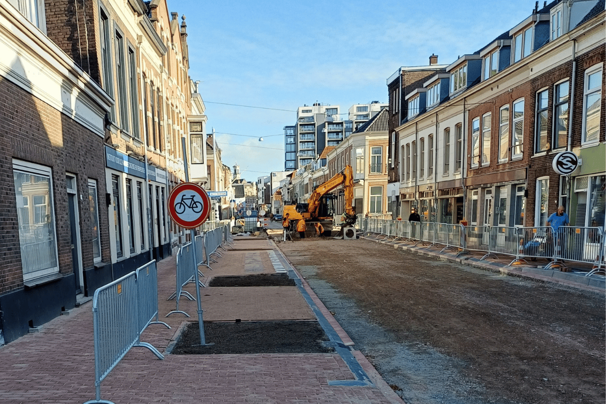 Spuiweg werkzaamheden