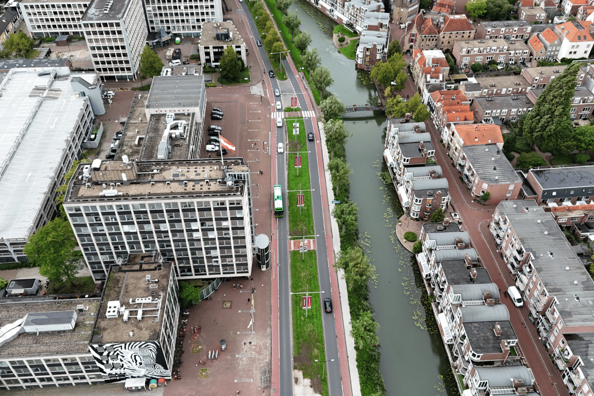 Stadskantoor richting Crownpoint
