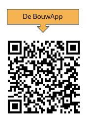 QR-code om de BouwApp te downloaden