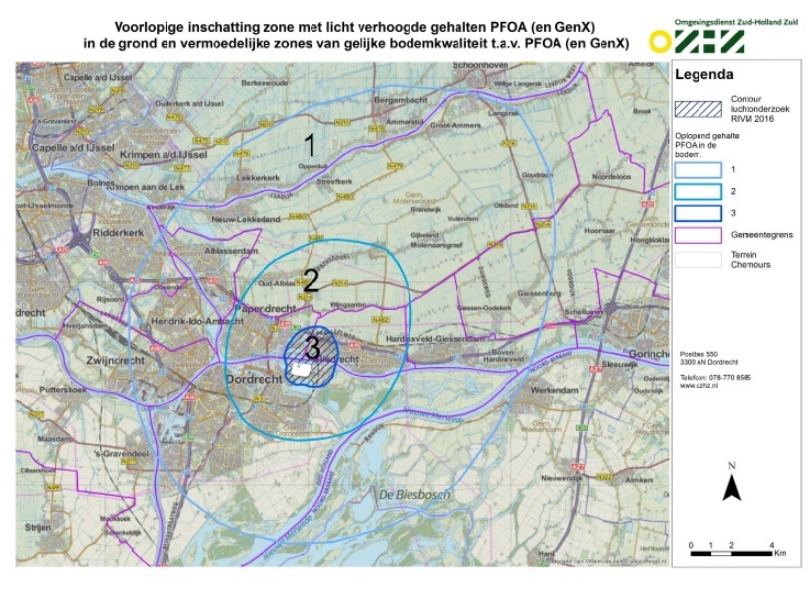 Inschatting zones